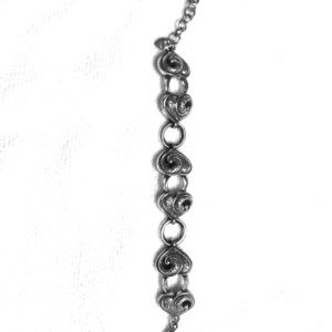 Brighton Retired Scroll Heart Bracelet